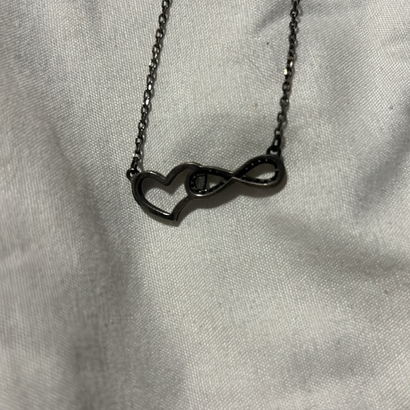 Heart and Infinity Necklace - Picture 3 of 5